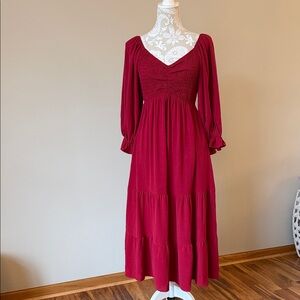 Red Women's Dress sz M